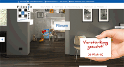 Desktop Screenshot of fliesen-helmers.de